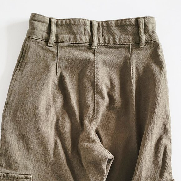 Aritzia Wilfred Free Army Green High-Rise Modern Cargo Utility Pants - Size 00 - Picture 6 of 12